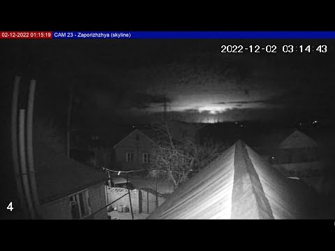 Battle activity near Zaporizhzhya, Eastern Ukraine | 2 Dec 2022