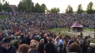preview picture of video 'Midsummer in Leksand 2014 (Frog Dance)'