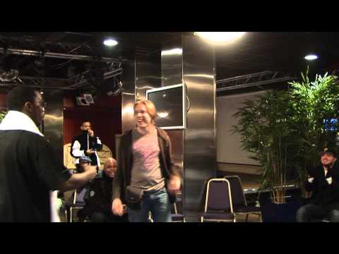 Sir Dance-A-Lot with Snoop Dogg and Diddy on European Concert Tour