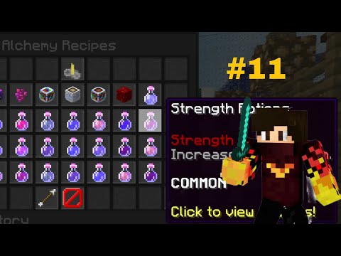 Becoming Overpowered in Minecraft with potions !!Minecraft Survival #11