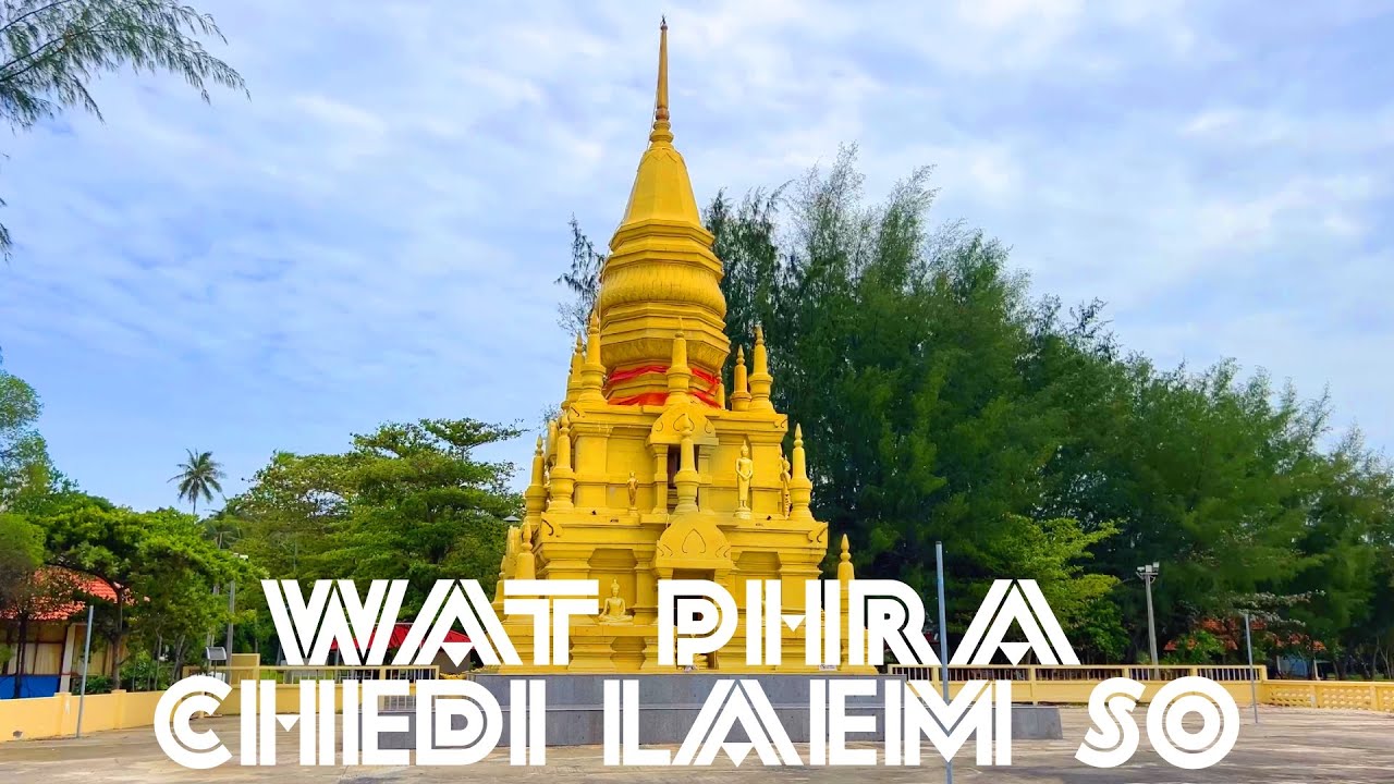 Explore the enchanting Laem Sor Pagoda on our immersive walking tour in this captivating video.