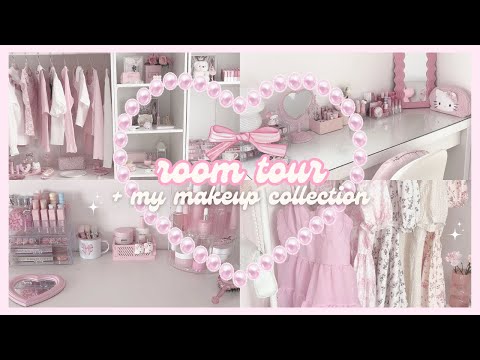 room tour + my makeup collection 🎀🪞🩰🦢