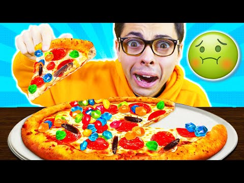 MANGIO PIZZE ORRIBILI CHE NESSUNO MANGEREBBE 🍕
