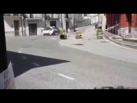 Crash at IRC International Rally Cup Lirenas 2018