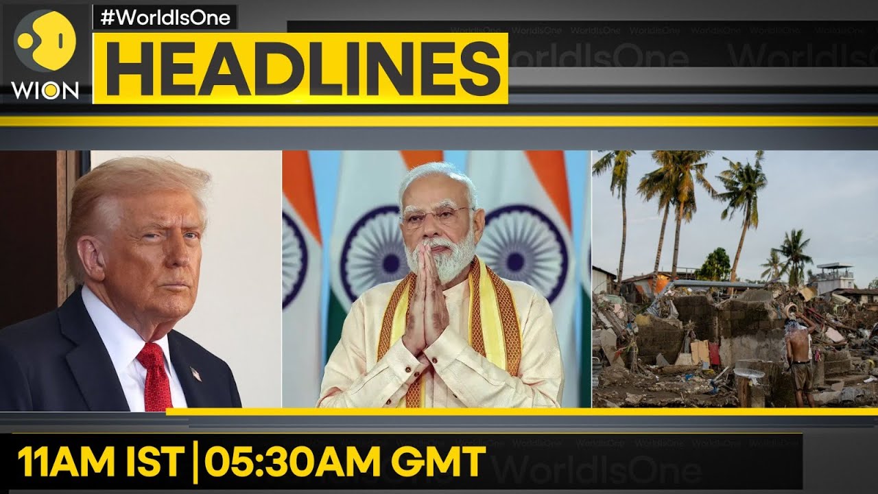 'Kalmaegi' Kills at Least 5 in Vietnam | China Exports Fall Again in October | WION HEADLINES