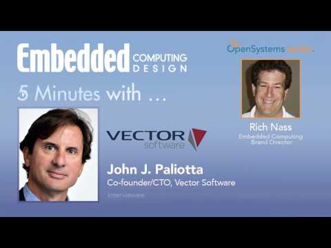 Five Minutes With?John J. Paliotta, Co-founder/CTO, Vector Software