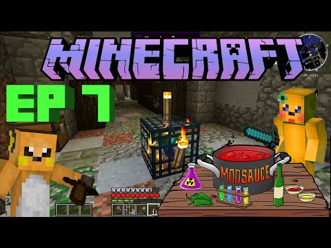 Minecraft: ModSauce Ep 7: Mob Stronghold