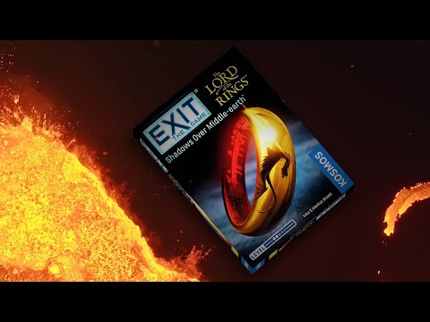 Exit Escape Room Kosmoso išėjimas: žaidimas – Žiedų valdovas: šešėliai virš Vidurio žemės video