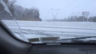 preview picture of video 'Winter Driving in Clay, NY'