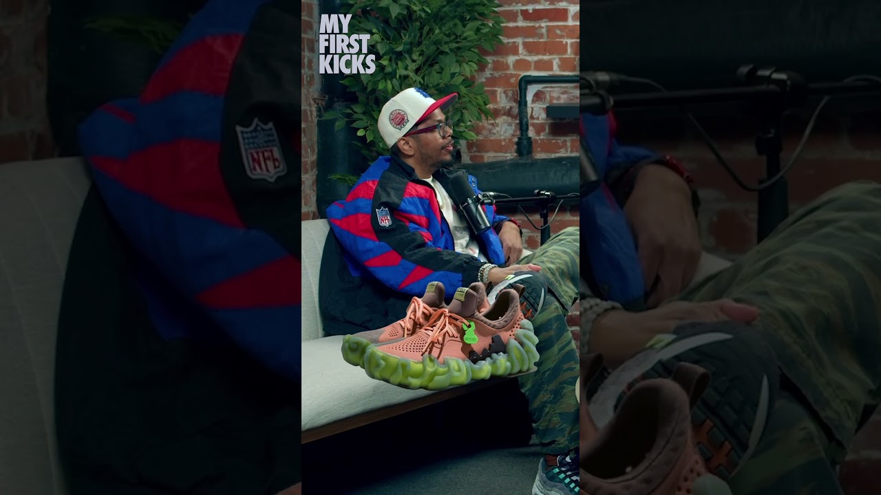 Wearing kicks no one else has! #podcastclips #kicks #sneakers #crocs