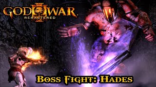 God of War 3 Remastered: Hades Defeated | Boss Fight Walkthrough
