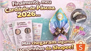 Final Easter menu 2026 with prices, weight, flavors + Shopee purchases