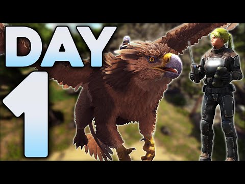 How a 20,000 Hour Tribe Raids the Entire Server Day 1!  - ARK PvP