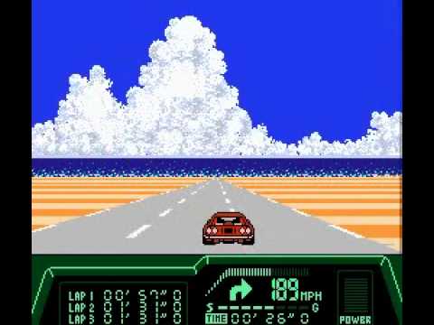 Rad Racer 2 (NES) - Track 1 (Key West)