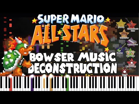 Super Mario All-Stars -  Bowser Battle With Original Instruments [Music Breakdown]