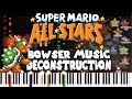 Super Mario All Stars Bowser Battle With Original Instruments Music Breakdown