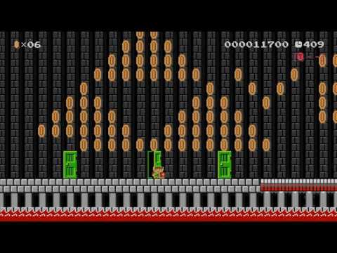 Trials of courage, wisdom,&power2 by Ed_Who - SUPER MARIO MAKER - No Commentary 一 1AJ