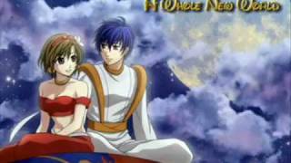 Download lagu Kaito and Meiko sings A WHOLE NEW WORLD (jap version) mp3