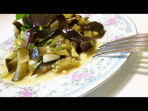 Баклажаны по  корейски.Вкусная закуска из баклажан