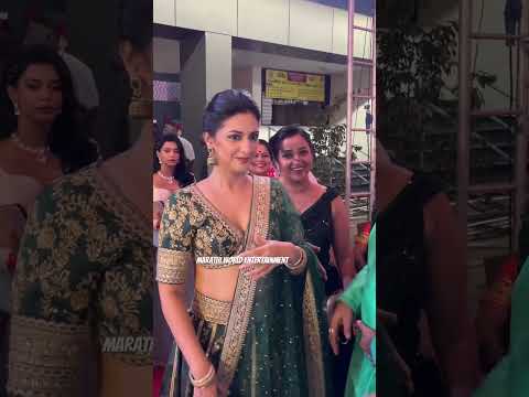 Tejashri Pradhan at Star Pravah Dhinchak Diwali 2023 #StarPravahDiwali2023 #premachigosht