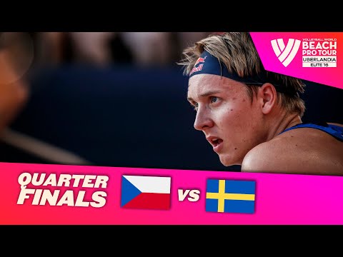 Perusic/Schweiner vs. Åhman/Hellvig - Quarter Finals Highlights Uberlandia 2023 #BeachProTour