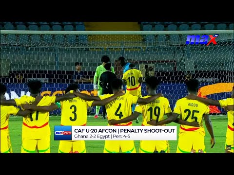 Full Penalty Highlights | Ghana 2-2 Egypt | Pen:4-5 | #U20AFCON