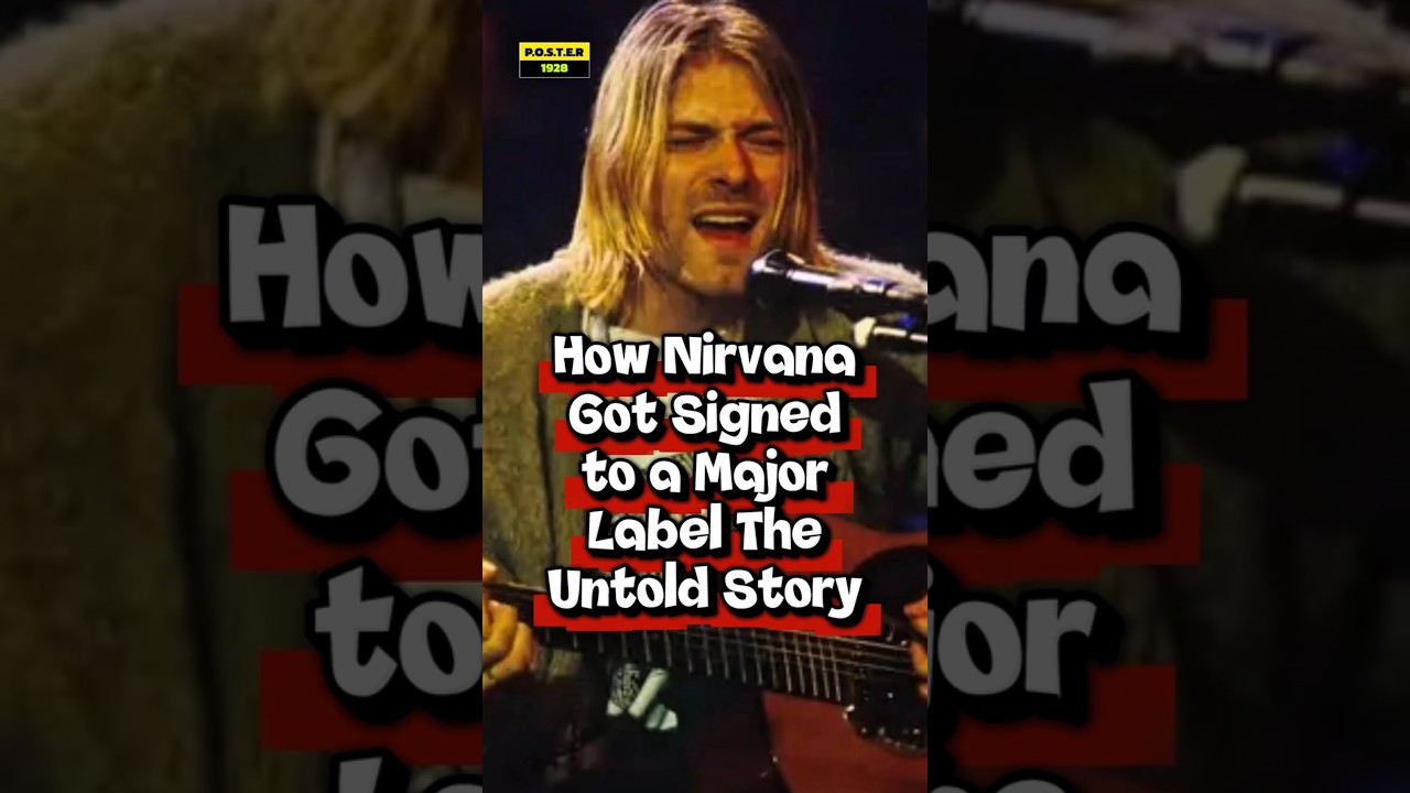 How Nirvana Got Signed to a Major Label‼️The Untold Story