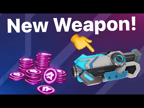 New Weapon Railgun 12 Unlock #mecharena #acoins #mecharenarobotshowdown