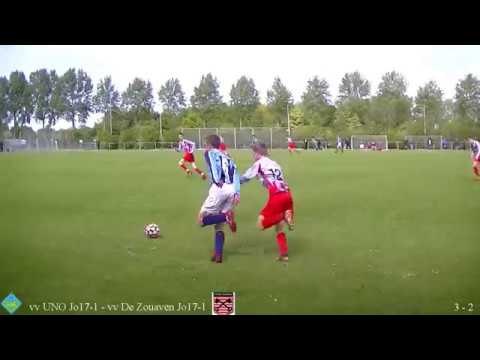 vv UNO Jo17-1 - vv De Zouaven Jo17-1 (3-2) 5-2