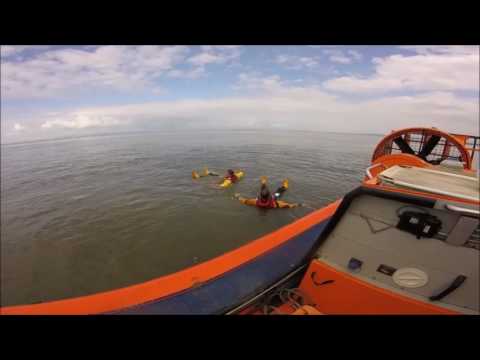 Morecambe RNLI - Onboard footage from their hovercraft