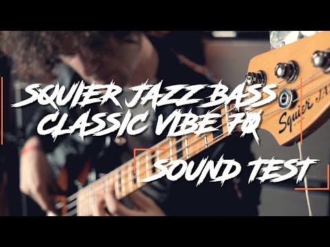 Обзор бас-гитары Fender Squier Classic Vibe '70s Jazz Bass MN