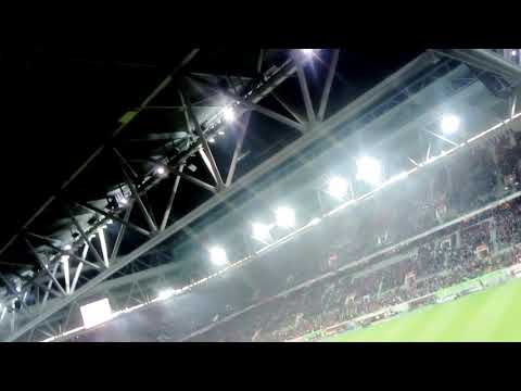 Fortuna vs. MSV(3:1)Anstoß mit pyroshow von Duisburg