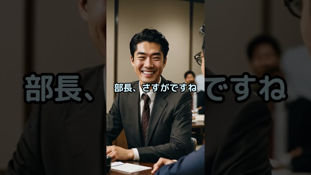無茶ぶり上司の圧力…若手社員が放った意外すぎる一言に会議室が凍りつく！？