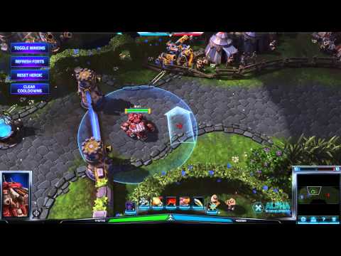 Sgt. Hammer Spider Mines - Heroes of the Storm Alpha