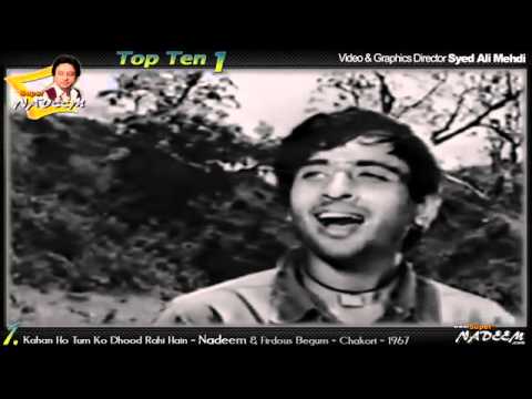 HitsForever KAHAN HO TUM KO DHOOND RAHI HAI(HD SONG)... Chakori 1967