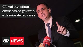 Rodrigo Pacheco confirma a criação da CPI da Covid-19 no Senado