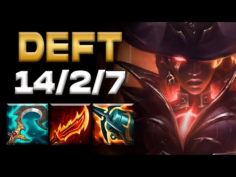 Deft Senna vs Kalista / LOL KR Patch 12.12