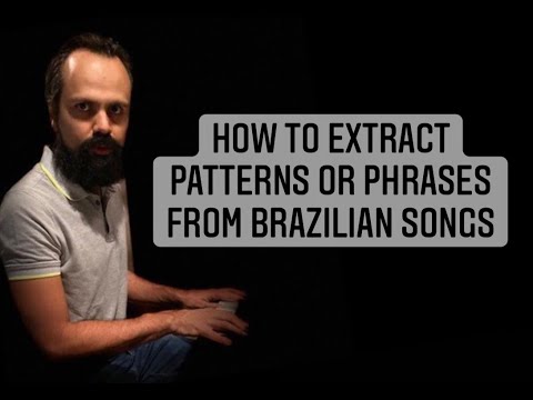 Quick Tip 193   How To extract patterns or phrases from Brazilian songs