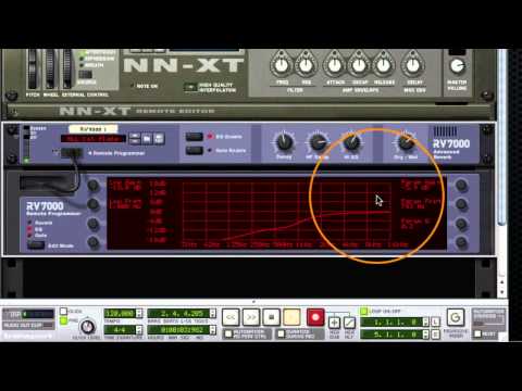 RV7000 Advanced Reverb Tutorial Reason Español