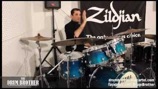 Tony Arco - 'How to play Broken Jazz Time pt.3' drum tips