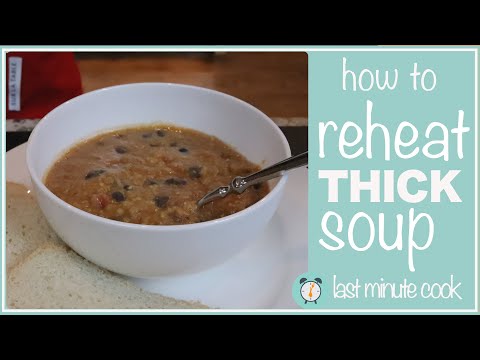 No microwave | Reheating soup