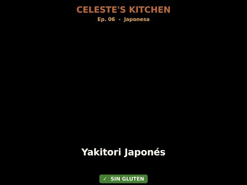 Yakitori Japonés Sin Gluten