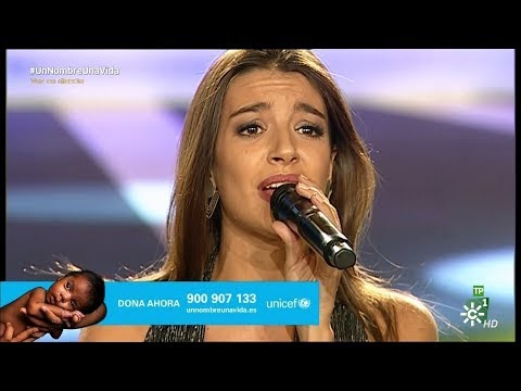 Ana Guerra ~ Ni La Hora (Gala Unicef, Canal Sur) (Live) 2018 HD 4K