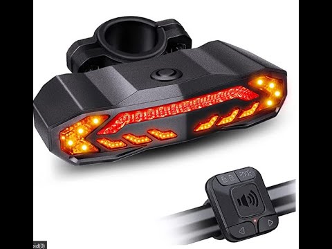 Onvian Smart Bike Tail Light with Turn Signals Review