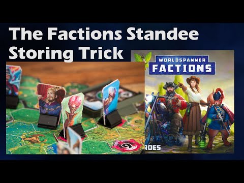 Worldspanner Factions Standee Storing Trick