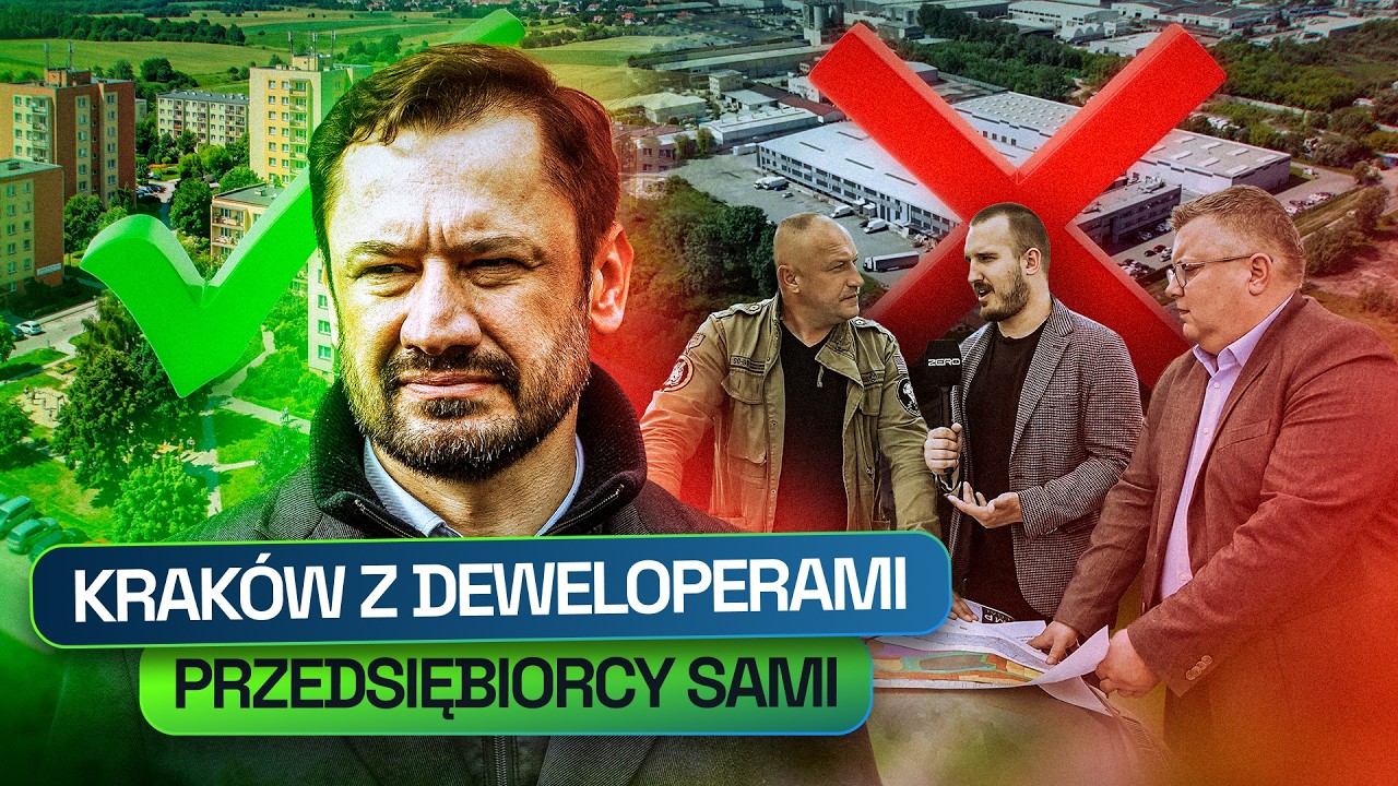 KRAKÓW STAWIA OSIEDLE NA ZŁOŚĆ FIRMOM. BLOKI W STREFIE PRZEMYSŁOWEJ?