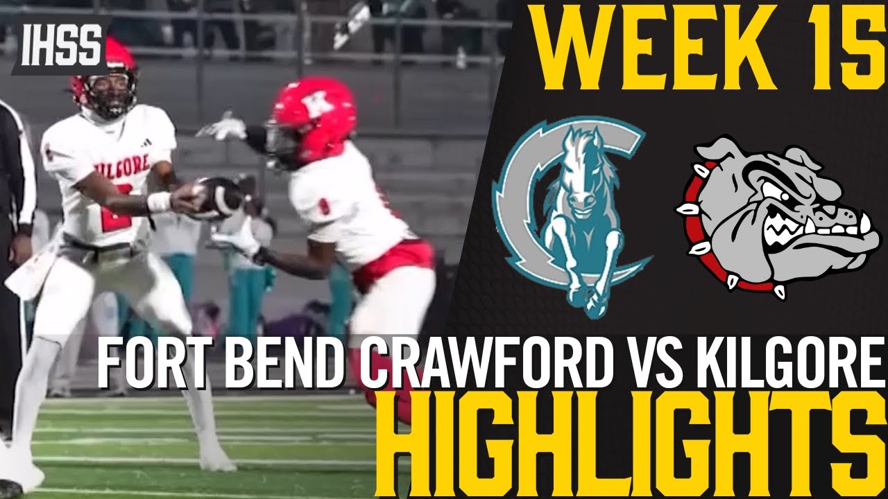 Kilgore Ends Fort Bend Crawford's Winning Streak with a 30-3 Victory!