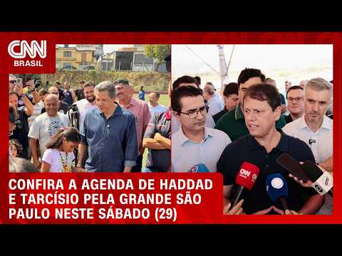 Eleições: confira a agenda dos candidatos ao governo de São Paulo | CNN AGORA