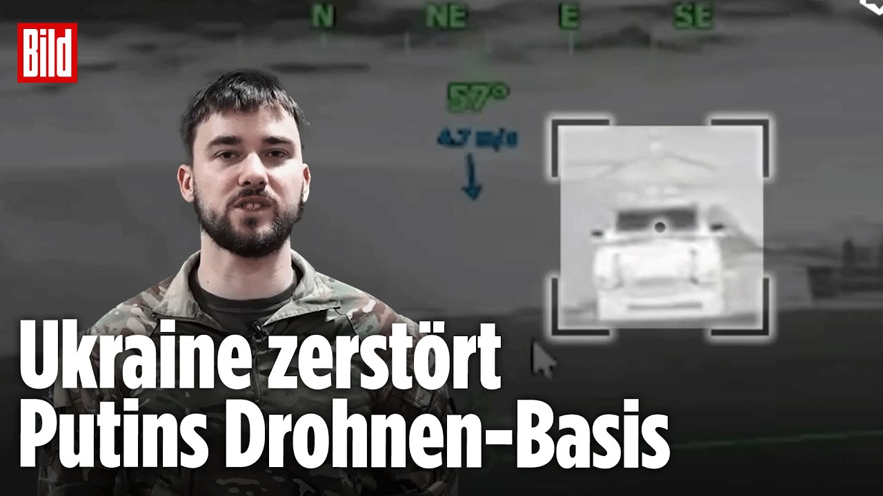 Seit 2015 besetzt: Ukraine erlangt Feuerkontrolle über Putins Drohnen-Basis!