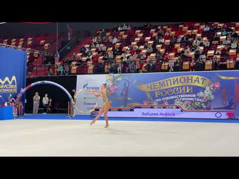 Anfisa Zaitseva - Hoop Russian Championship 2021 TAA 20.35
